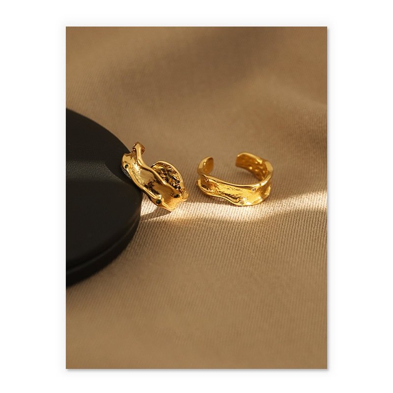 リング(指輪) 真鍮 18Kゴールドメッキ ジルコニア レディース アクセサリーQXJZ20212S0720 - Better Things Mart